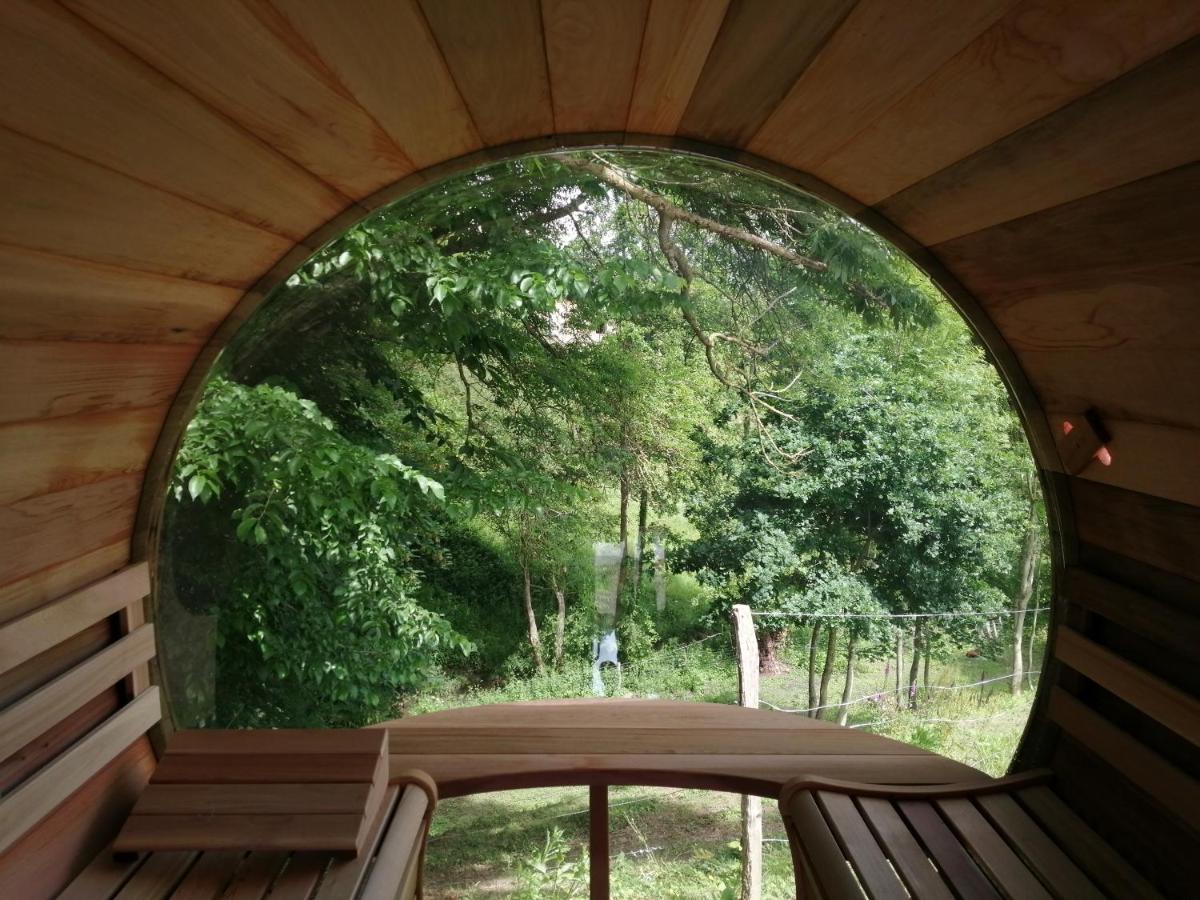 Le Domaine De Pivette Chambre Climatisee Et Insolite Avec Terrasse Privative อาวร็องช์ ภายนอก รูปภาพ